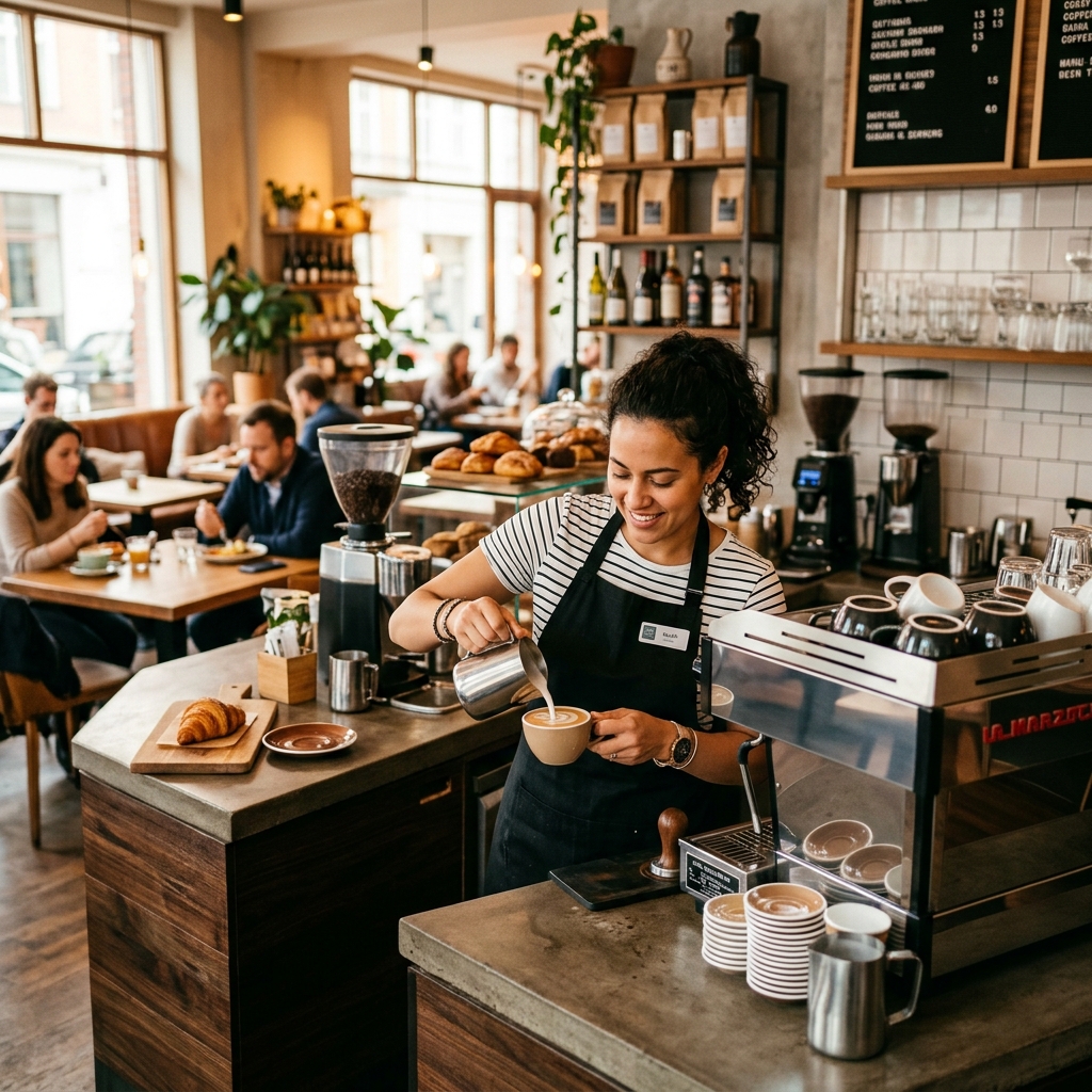 Panel de control de Kiero+ para bares y cafeterías