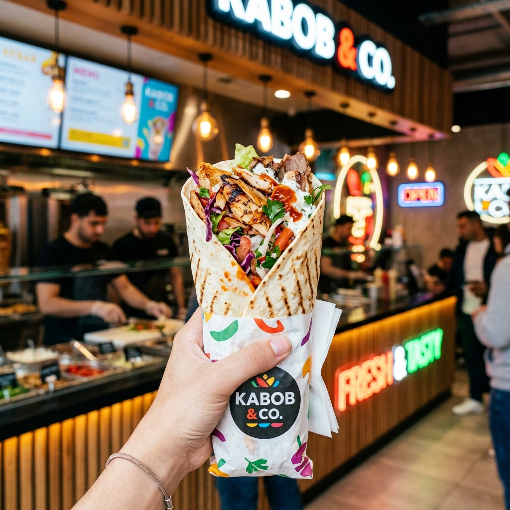 Panel de control de Kiero+ para kebabs